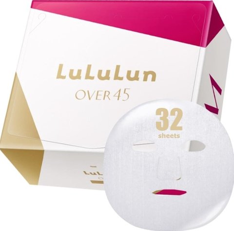 Маска омолоджуюча для обличчя рожева камелія Moist Over 45 Beauty Sheet Mask  Lululun 32 шт 068825 фото