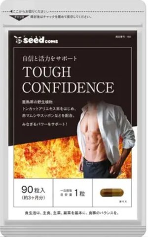 Комплекс для чоловічої сили та здоров'я Tough Confidence Seedcoms 90 шт на 90 днів 110494 фото