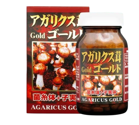 Гриб Агарік Yuuki Pharmaceutical Agaricus Gold 300 шт на 30 днів 200365 фото