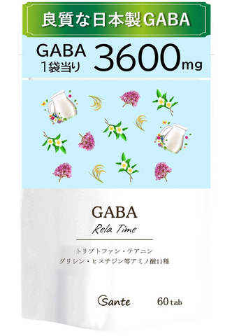 Релакс комплекс для сна Relax Time Supplement GABA Tryptophan Theanine Nihon Sante 60 шт на 60 дней 545895 фото